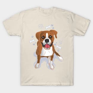 Boxer - Puppy Dog Eyes T-Shirt